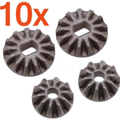 10 Sets Diff Differential Bevel Gear Set For 1:10 Himoto E10XT E10XTL E10MT E10MTL E10XB E10XBL Buggy Truck Truggy Parts 31009