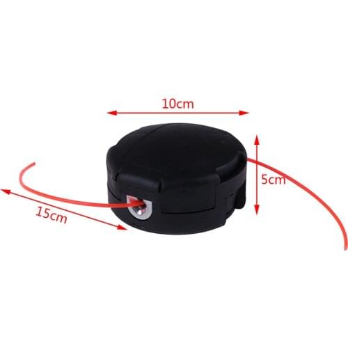 1set Universal Trimmer Head Petrol Strimmer Bump Feed Line Spool Brush Cutter 400