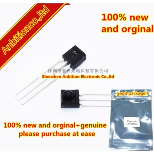 10pcs 100% new and orginal TSOP32438SS1F TSOP32438 Infrared receiver DIP3 wavelength 950 nm frequency 38KHz reception in stock