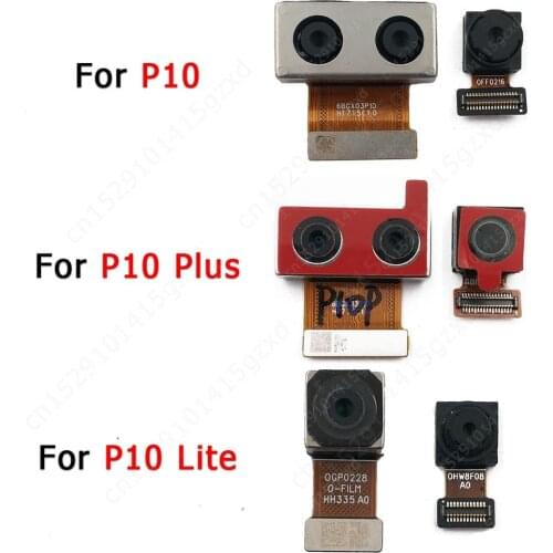 Original Rear Front Camera For Huawei P10 Plus Lite Frontal Backside Back Facing Small Selfie Camera Module Repair Spare Parts