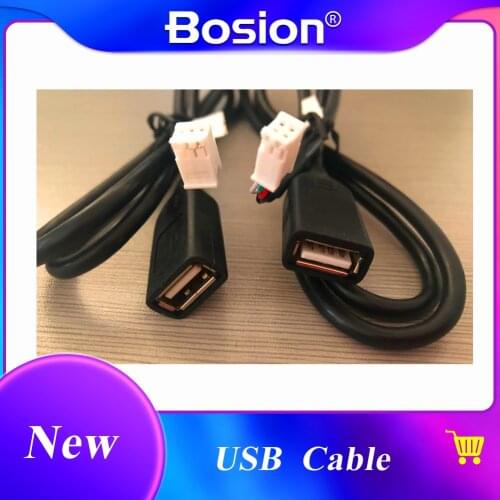Adapter Cables USB Cable for Universal car radio 4pin and 6pin connector