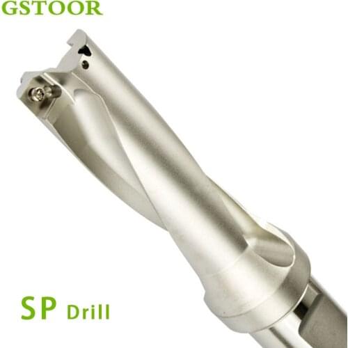 SP C40 SD55.5 56MM 57MM 58MM 59MM 60MM 5D U Drilling Shallow Hole indexable insert drills Fast Drill Bit CNC For SP Type Inserts