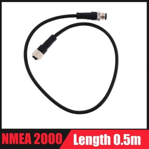 0.5m~4m NMEA 2000 Multifunction Converter Wiring NMEA200 Plug Car Accessories 3 Meters Black Cable