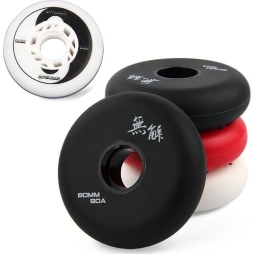 85A-90A Hardness Inline Skates Wheels 72mm 76mm 80mm Slalom Sliding Roller Skate Tires For SEBA Powerslide Free Skating Patines