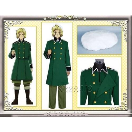 APH Axis Powers Hetalia Switzerland uniform Cosplay Costume custom any size
