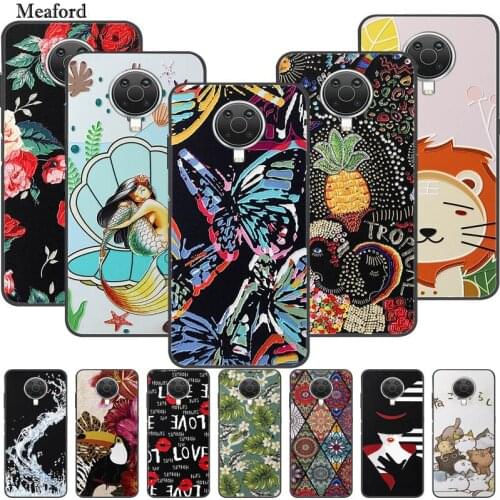 For Nokia G20 Case 3D Dragon Emboss Soft TPU Silicone Back Cover Case For Nokia G20 TA-1336 G 20 Coque Shockproof Funda Bumper