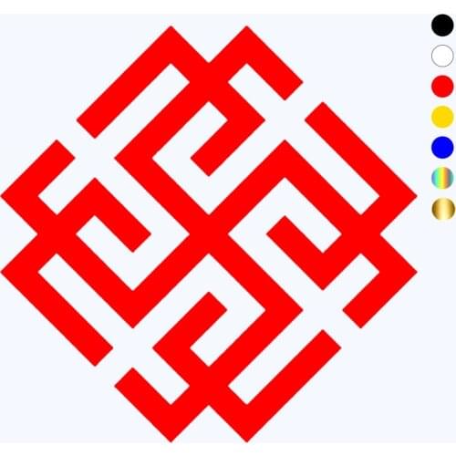 CK2699#15*15cm Rodimich amulet funny car sticker vinyl decal silver/black car auto stickers for car bumper window car decoration