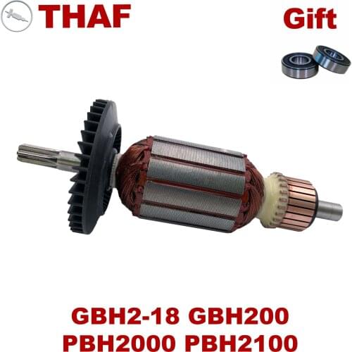 AC220-240V Armature Rotor Anchor Stator Replacement for BOSCH Rotary Hammer GBH2-18E GBH2-18RE GBH2-18 PBH2000RE PBH2100RE