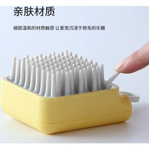 Pet Comb Cat Bath Massage Comb Cat Brush Dog Bath Comfort Beauty Products