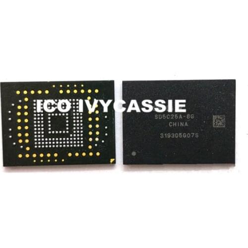 SD5C25A-8G eMMC 8GB NAND Flash Memory IC Chip BGA169 Used 100% Tested Good