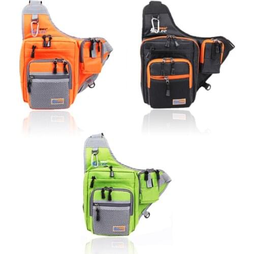 Hot Fishing Bag Waterproof Canvas Fishing Rod Cover Bag Large Capacity Fishing Reel Lure Backpack Outdoor Shoulder Bags Box