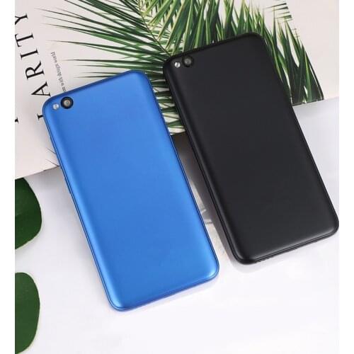 RedmiGO Housing For Xiaomi Redmi GO Plastic Battery Cover Repair Replace Back Door Rear Case + Logo Buttons Camera Lens