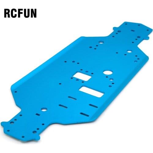 Aluminum Alloy Metal Chassis 06056 for HSP 94155 94166 94177 94188 1/10 RC Car Upgrade Parts