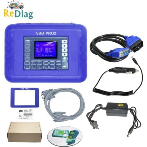 2020 Newest V48.99 SBB Pro2 Key Programmer Add Cars to 2017 Unlimited SBB48.99 Update Of V46.02 SBB2 Key Maker Red Mini ZED BULL
