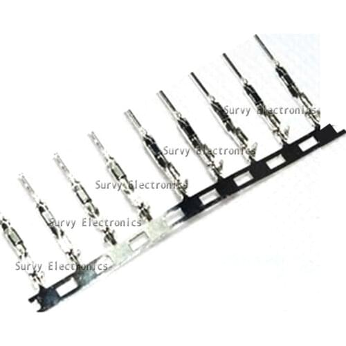 100Pcs Dupont Jumper Cable Wire Male Pin Contor 2.54mm DIY