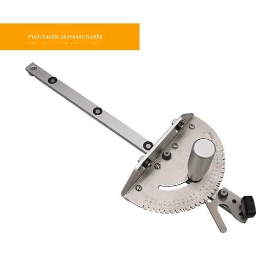 Miter Gauge Aluminium Profile Fence Track Stop Table Saw Router Miter Gauge Saw Assembly Ruler for Woodworking Tools