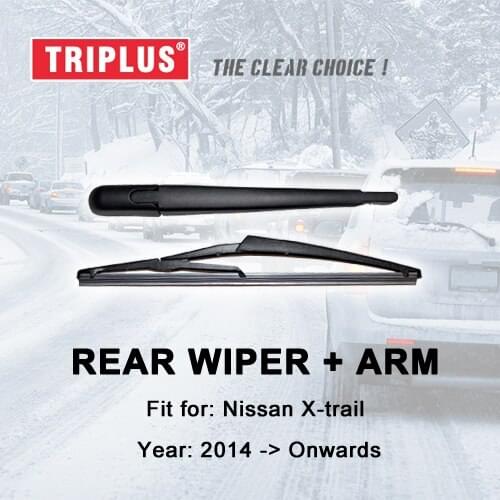 Rear Wiper Arm with Blade for NISSAN X-trail (2014-Onwards) 1pc 12" 300mm,Xtrail X Trail Rear Wiper Arm & Rear Wiper Blades