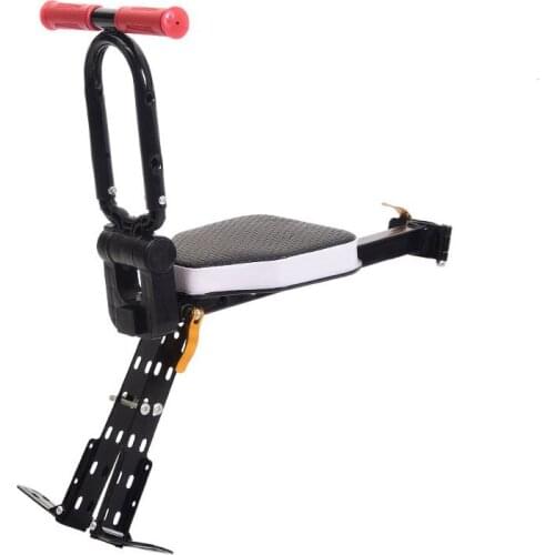 Detachable front mounted child bike seat Bicycle Kids Saddle Bike Front Seat Saddle Carrier Accessories