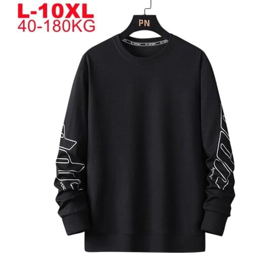 Oversized Big 180kg 10xl 9xl 8xl 7xl 6xl 5xl Hoodies Men Streetwear Sweatshirts Male Harajuku Black Grey Mens Casual Pullovers