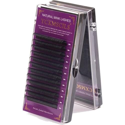 YCXMSCILS 0.03/0.05/0.07mm Individual Eyelash Extension Lashes Maquiagem Cilios For Professionals Soft Natural Eyelash Extension