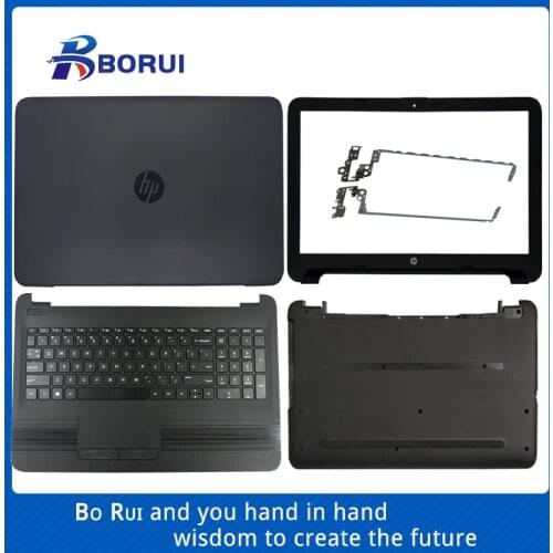Laptop LCD Back Cover/Front bezel/Palmrest/keyboard/Hinges/Bottom Case For HP Pavilion 15-AY AC AF 250 255 256 G4 G5 TPN-C125