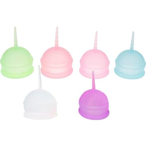 1pc Menstrual Cup 100$% Medical Grade Silicone Period Cup for collector menstrual Reusable Soft Feminine Hygiene Vaginal Cups