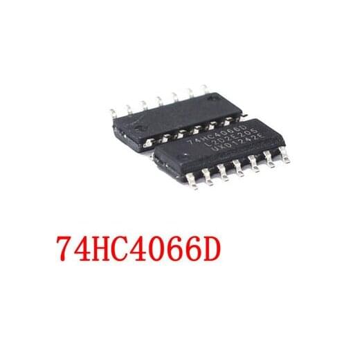 10PCS 74HC4066D SOP14 74HC4066 SOP SN74HC4066DR SOP-14 SMD and original IC