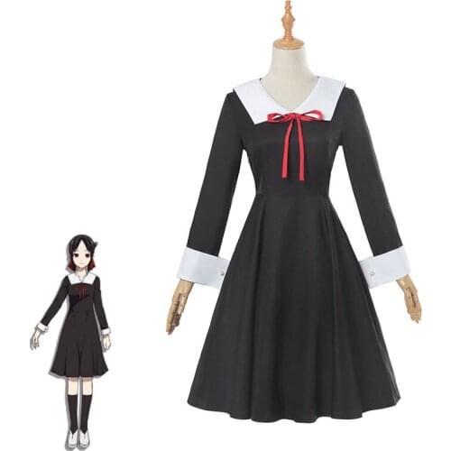2019 Kaguya-sama: Love is War Cosplay Costume Kaguya Shinomiya Anime Cosplay Chika Costume Girl School Uniform Women Dress