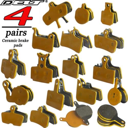 4 Pair (8pcs) Ceramics MTB Bicycle Bike Disc Brake Pads For SHIMANO SRAM AVID ZOOM 985 MAGURA HAYES MX3 MX4 FORMULA Accessories