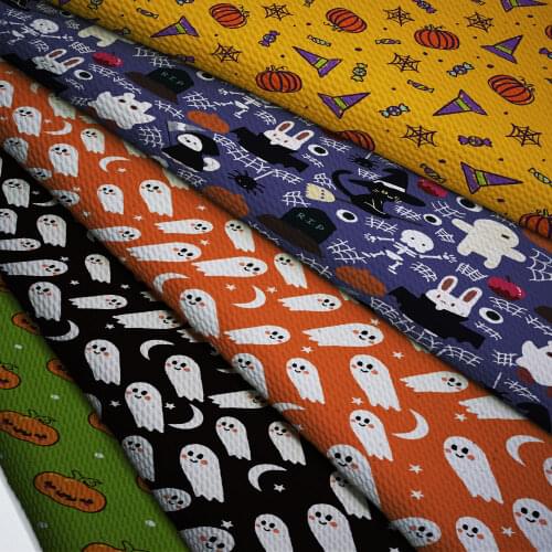 50cm*140cm Flower Printed Printed Bullet Texture Liverpool Fabric For clothing Stretch Knit Fabric For Hair Band L18427