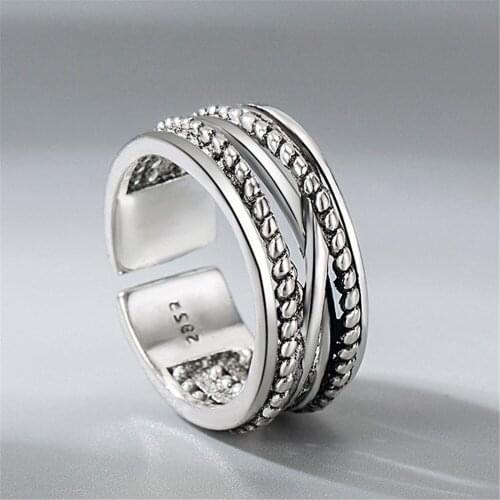 SHQIYAYI Antique Rings For Men Women Female Ladies Anniversary Party Gift Vintage Fashion Jewelry Accessories 030