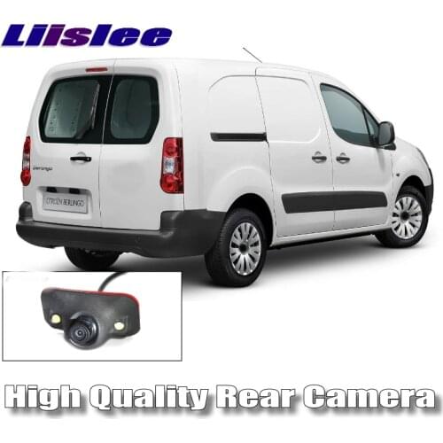 LiisLee Car Camera For Citroen Berlingo For Peugeot Grand Raid Ranch / Partner High Quality Rear View Back Up Camera | CCD + RCA