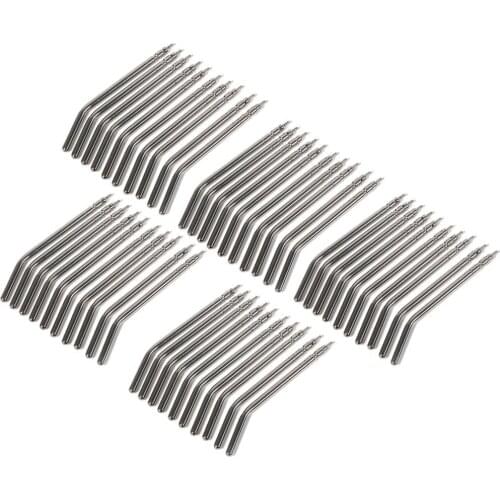 Free shipping 50*Dental Nozzles Tips for 3-Way Dental Air Water Triple Syringe Brand New