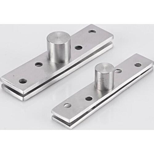 Free shipping Stainless steel rotary shaft doors revolving door hinge 360 degrees invisible door hinge household hardware part