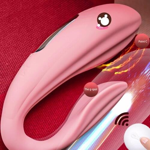 Wireless Remote U-Shape Vibrator Dildo G Spot Vagina Clitoris Stimulate Double Vibrators Sex Toys For Women Female Masturbator