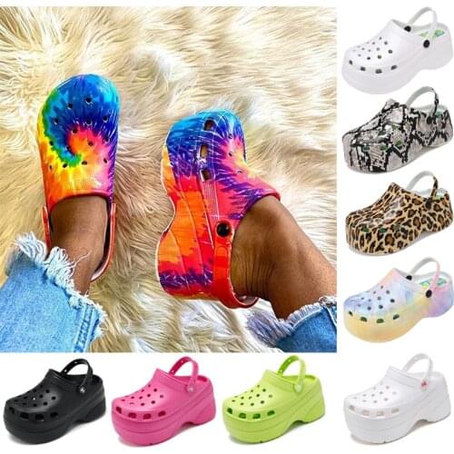 Platform Sandals Summer Women Shoes 8-10CM High Heels Women Sandals Charms Ladies Shoes And Sandals Breathable Female Shoes