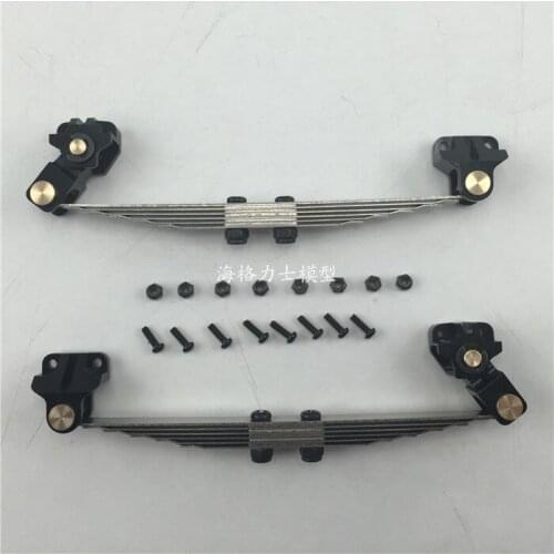 1/14 Scania R470 730 Drag Trailer Truck front lugs Suspension straight steel platesuspension TAMIYA 1851 MAN RC Tractor Truck