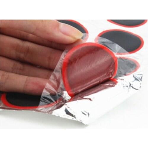 Bike Repair KitsTire Tyre Tube Rubber Puncture Patches Set Cycling Puncture Patch Bicycle Motor Bike 48Pcs/Set Round/Square