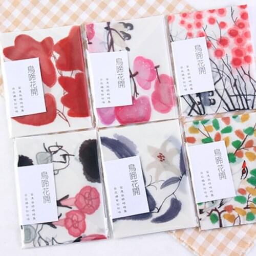 3pcs/pack translucent envelope sulfuric acid paper envelope small fresh Envelope special for festivals