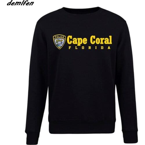 Hot Sale Fashion Inspired Mens Ontario Cape Coral, Newark Police hoodie Spring autumn Fleece pullover Sweatshirt