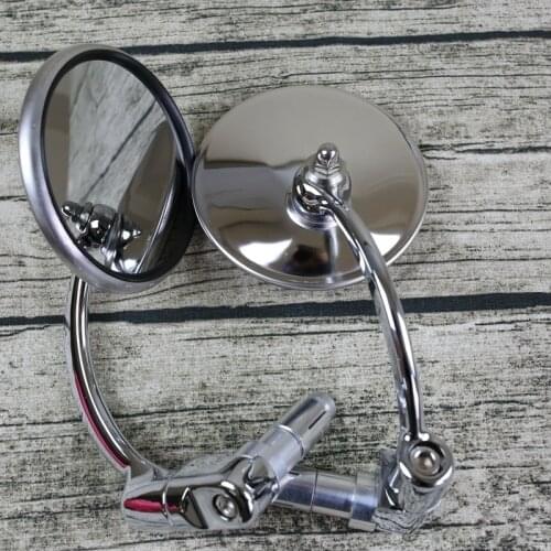 Modification of High Quality Stainless Steel Handlebar Rearview Mirror for Motorcycle