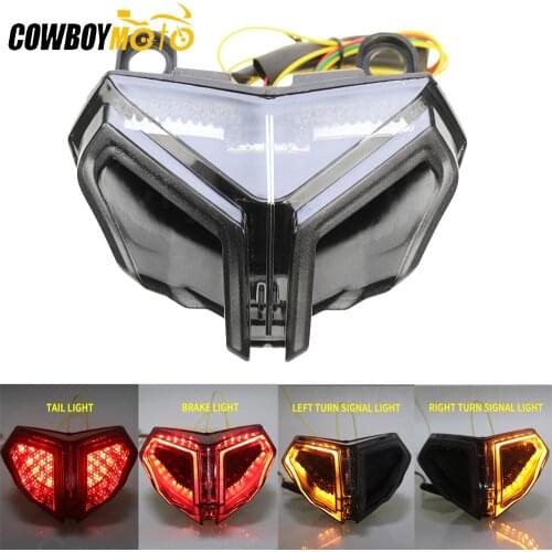 Motorcycle Rear Tail Light Brake Turn Signals Integrated LED Light Fit For DUCATI 1098 1198 2007-2013 Fits DUCATI 848 2008-2014
