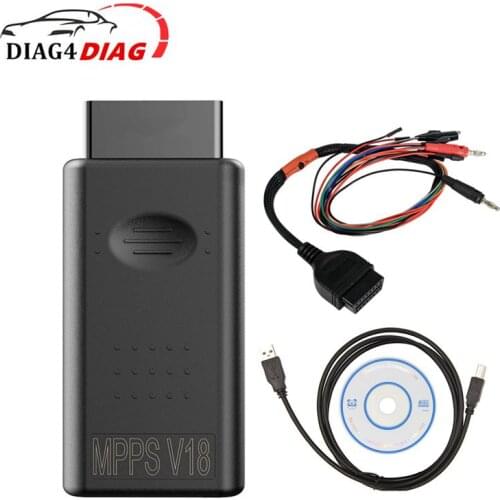 MPPS V18 MAIN + TRICORE + MULTIBOOT with Breakout Tricore Cable MPPS ECU Chip Tuning Cable Checksum Recovery Programming Tool