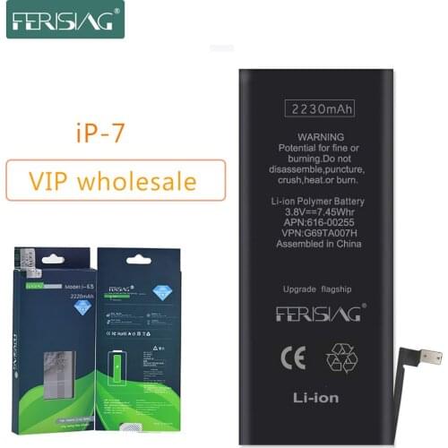 Wholesale (Made in 2020) FERISING New OEM Phone Battery For iPhone 7 Original 0 Cycle bateria iPhone7 i7 Replacement Batteries