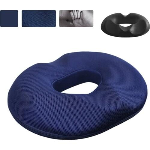 Memory Foam Seat Cushion Pillow Male Female Hollow Sofa Office Chair Hemorrhoid Orthopedic Seat Cushion Anti-bedsores Health Pad