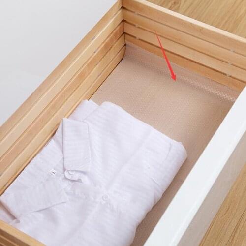 Clear Waterproof Oilproof Shelf Cover Mat Drawer Liner Cabinet Non Slip Table Adhesive Kitchen Cupboard Refrigerator