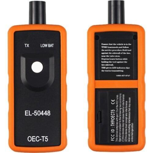 Drop Shipping El50448 Auto Tire Oec-t5 Pressure Monitor Sensor El 50448 Forgm Foropel Tpms Reset Tool Electronic