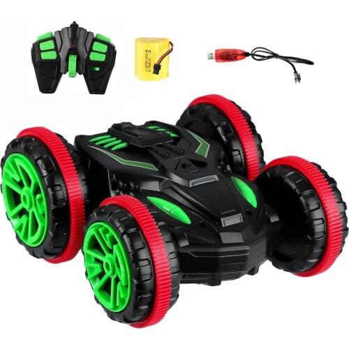 RC Car 2.4G 4CH Vehicle Stunt Drift Deformation Buggy Car Rocks Crawlers Roll Car 360 Degree Flip Kids Robot RC Cars Toys