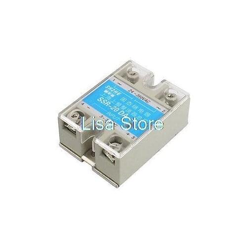 Temperature Controller 3-32VDC / 24-380VAC SSR 20A DC-AC Solid State Relay