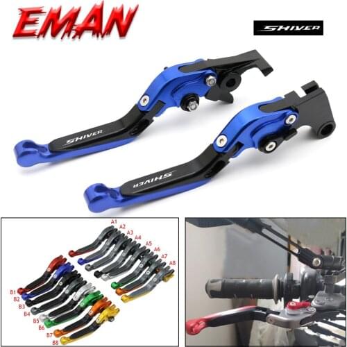 With LOGO CNC Motorcycle Brakes Clutch Levers For Aprilia SHIVER/GT/750/900 DORSODURO 900/750 2007-2017 2011 2012 2013 2014